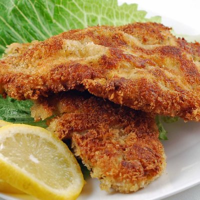 Filé de Frango a milanesa